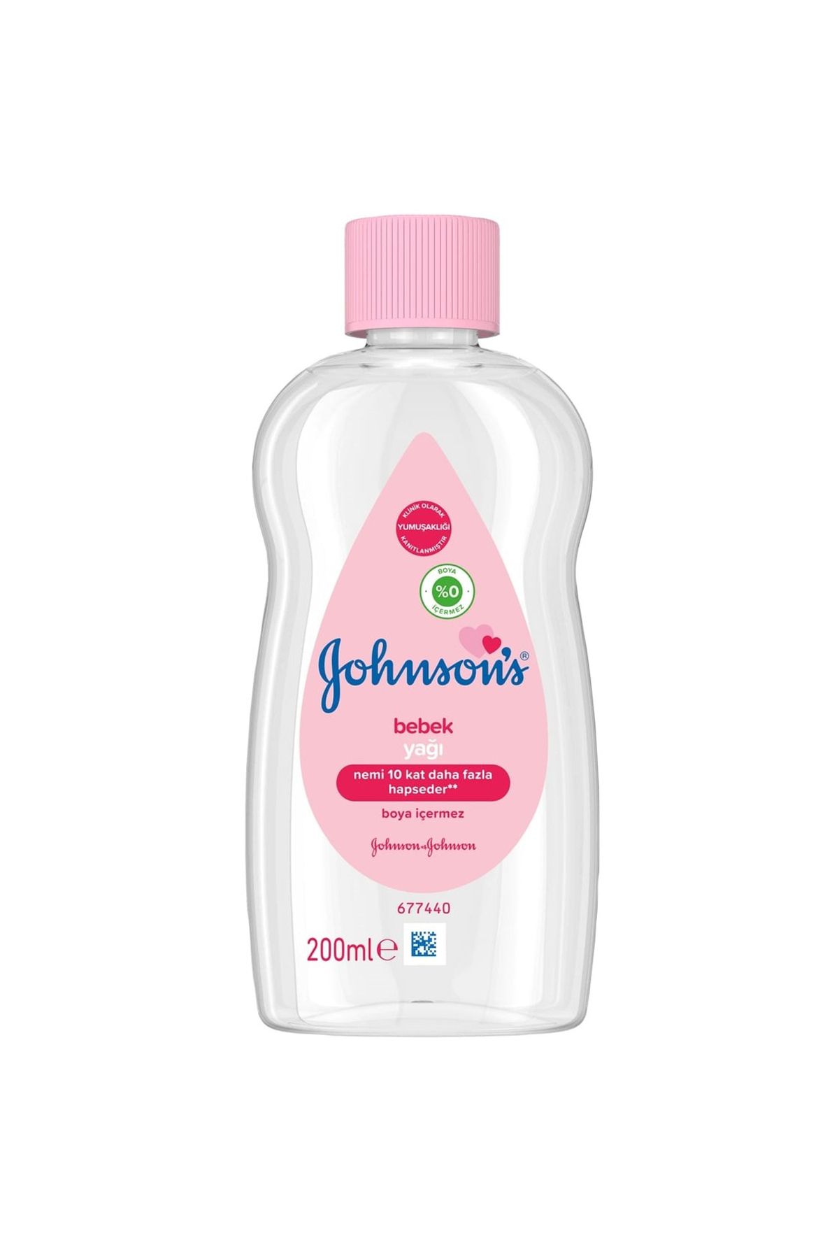 Johnsons Baby Bebek Yağı 200 Ml