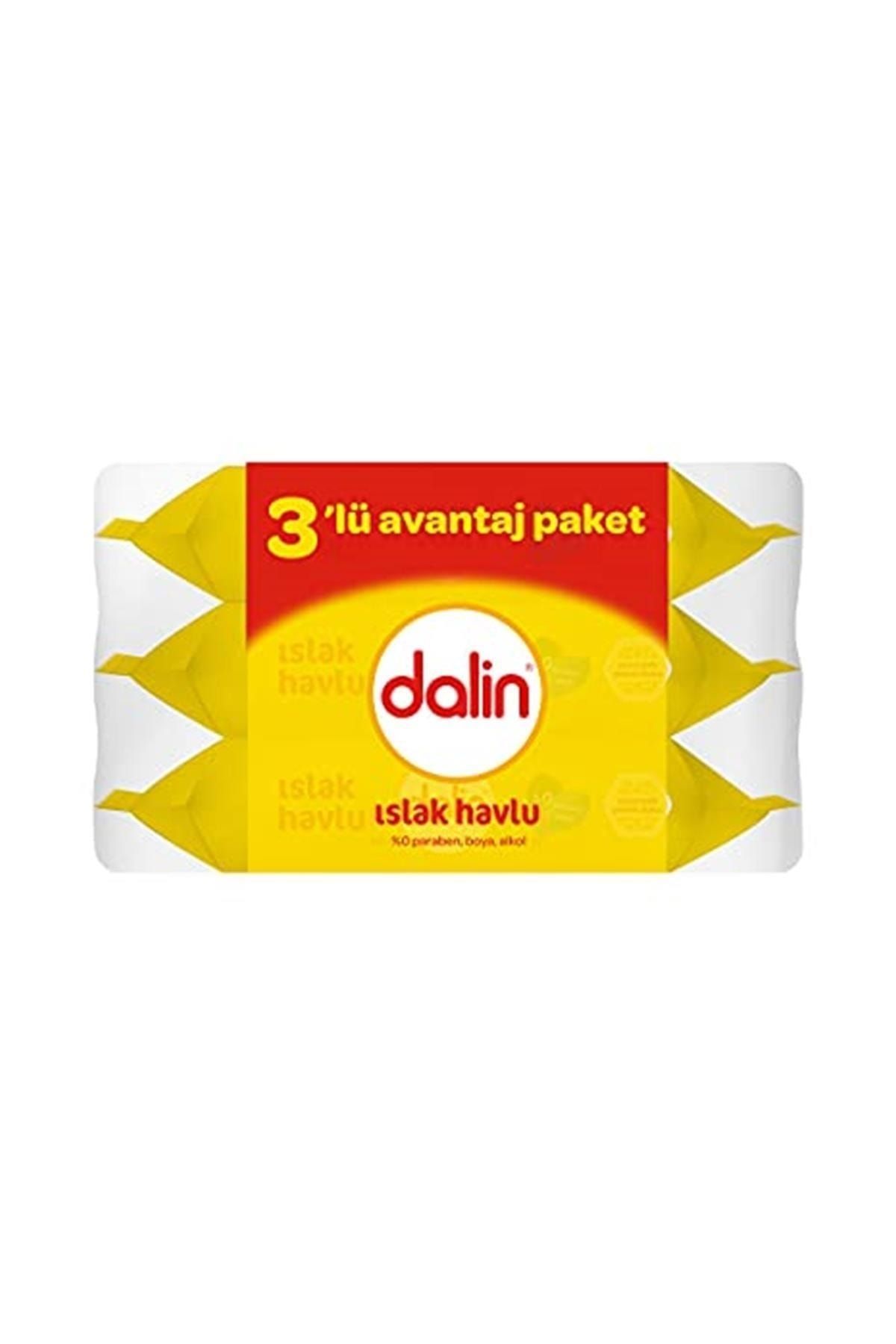 Klasik Islak Havlu, 3'lü Paket 3 X 56 Adet