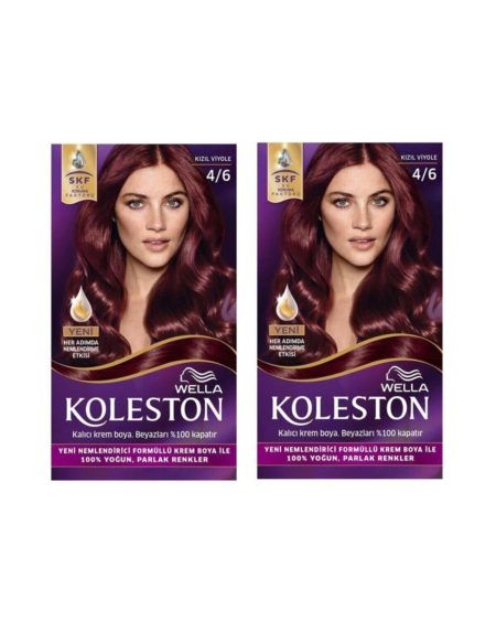 Koleston Kit Saç Boyası 4/6 K.viyole X 2 Adet