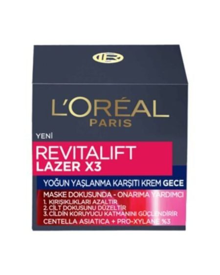 Loreal Revıtalıft Lazer X3 Gece