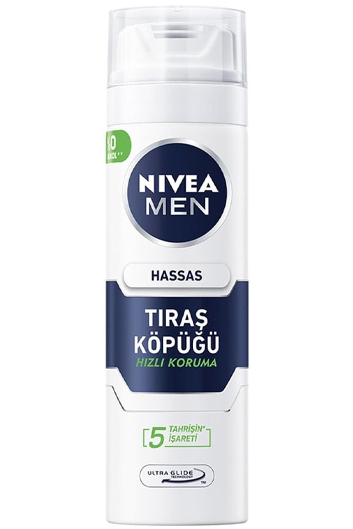 Men Hassas Tıraş Köpüğü 200 ml Hassas Ciltlere Özel Hızlı Koruma