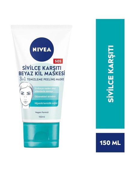 Nıvea Vsg.Maske 150 Ml.Beyaz Kil