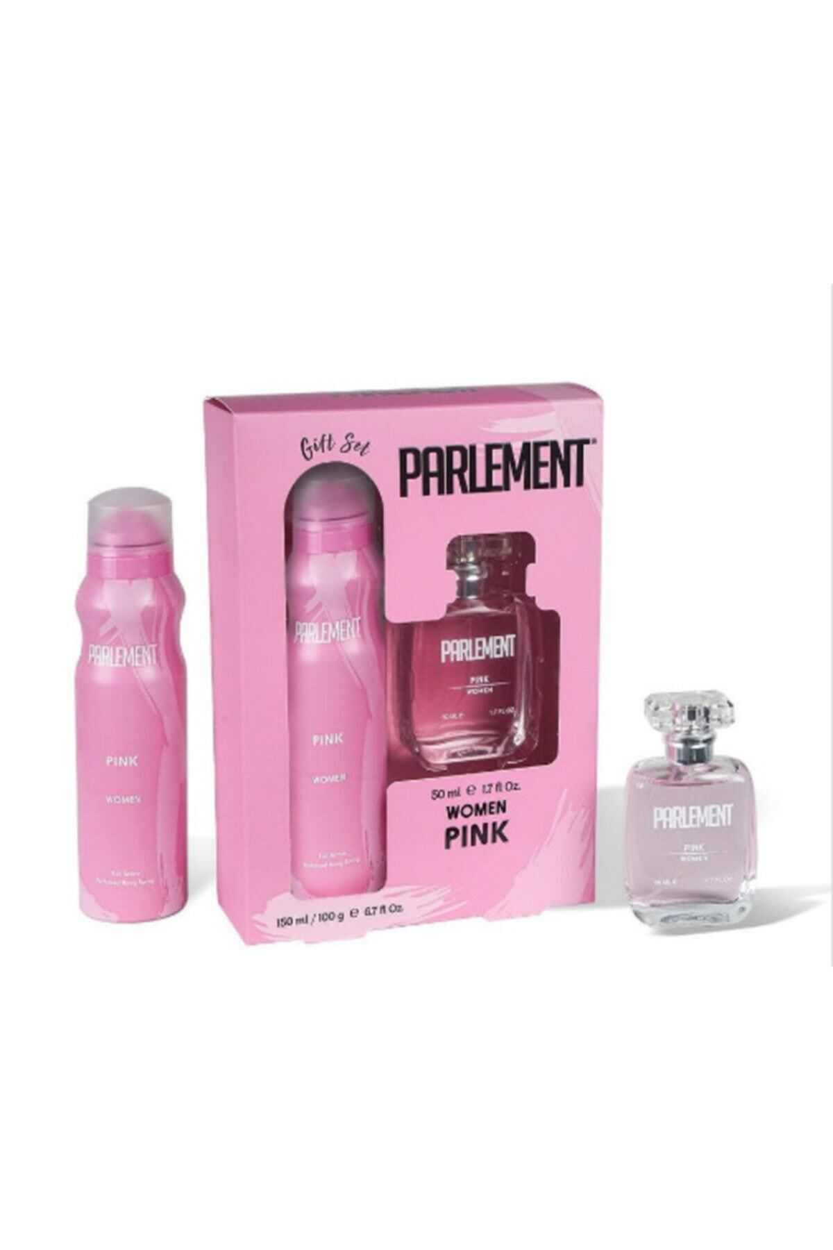 Parfüm Seti Kadın Pınk Edt 50 ml + Deodorant 150 ml