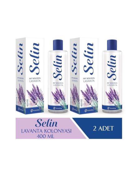 Parfümlü Kolonya Lavanta 800 ml (400*2)