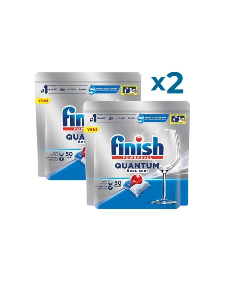 Quantum Özel Seri 50 Kapsül Bulaşık Makinesi Deterjanı Tableti (50 X 2) 100 Adet