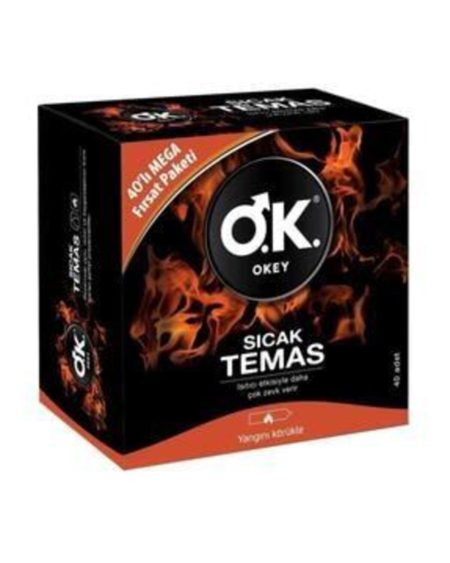 Sıcak Temas Prezervatif  40 lı