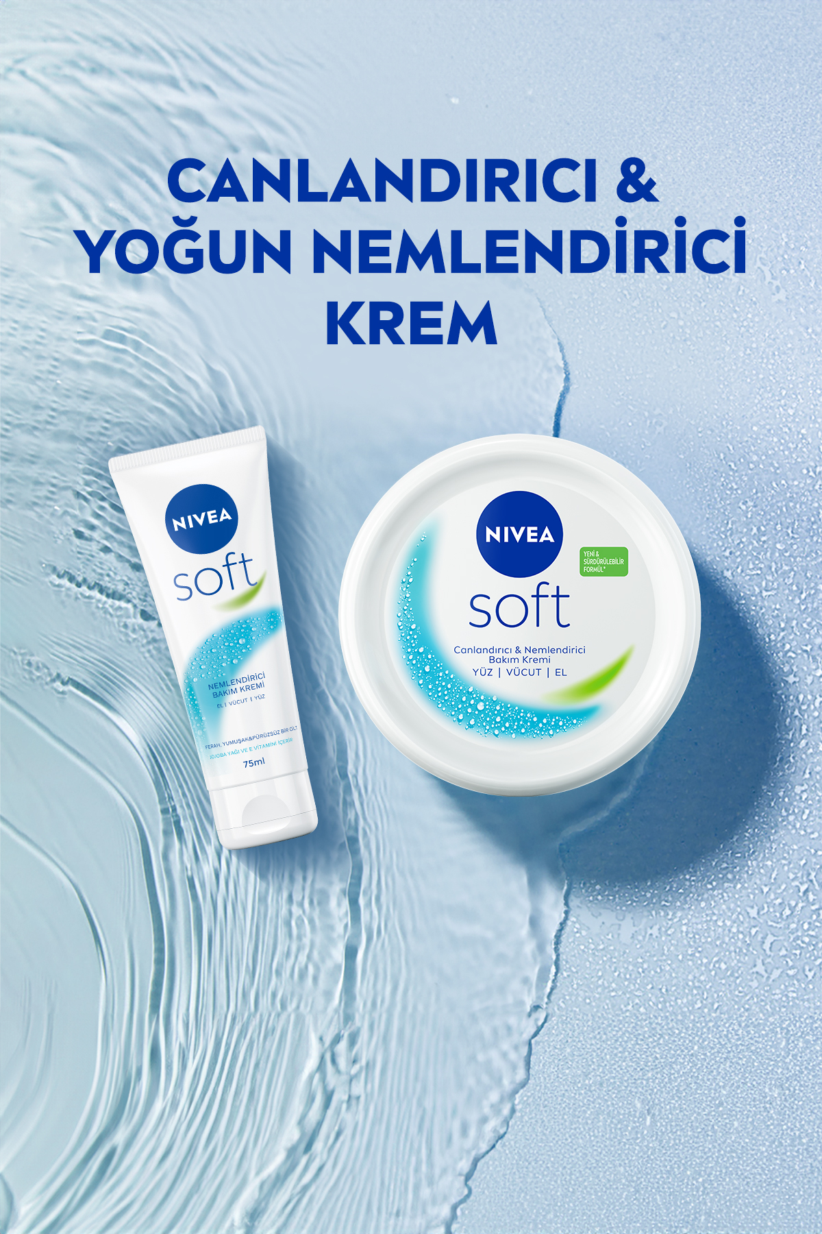 Soft Nemlendirici El ve Vücut Bakım Kremi 300ml, 48 Saat Nemlendirici, Jojoba Yağı, E Vitamini - Görsel 6