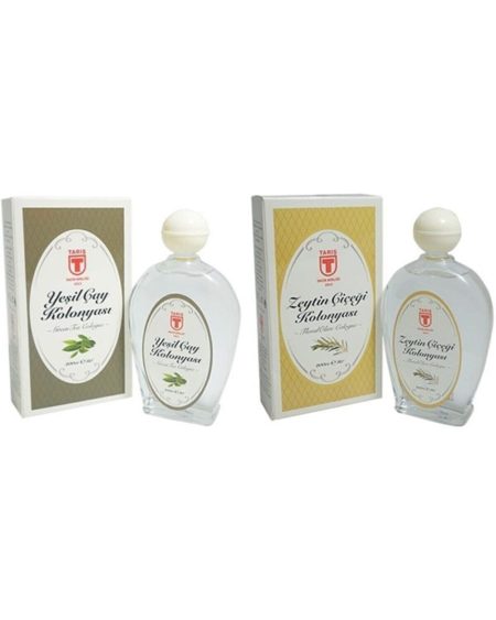 200cc Zeytin Çiçeği & Yeşilçay Kolonyası Premıum Seri 2 Li
