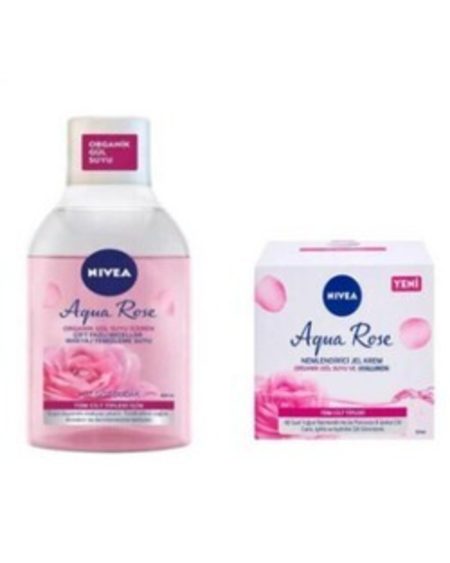 Aqua Rose Jel Krem 50 ml + Makyaj Temizleme Suyu 400 ml Set