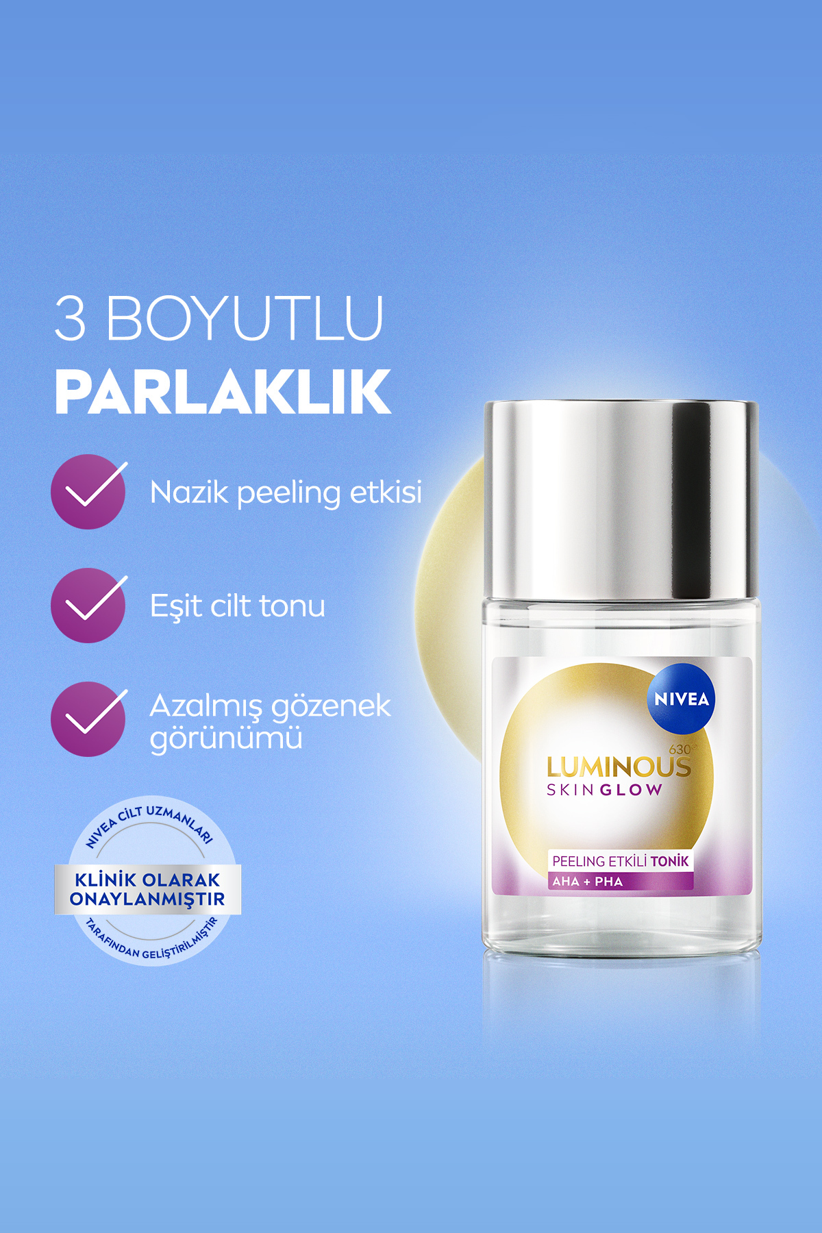 Aydınlatıcı ve Nemlendirici Cilt Bakım Seti, Serum 30ml, Tonik 100ml ve Vücut Losyonu 400ml - Görsel 7