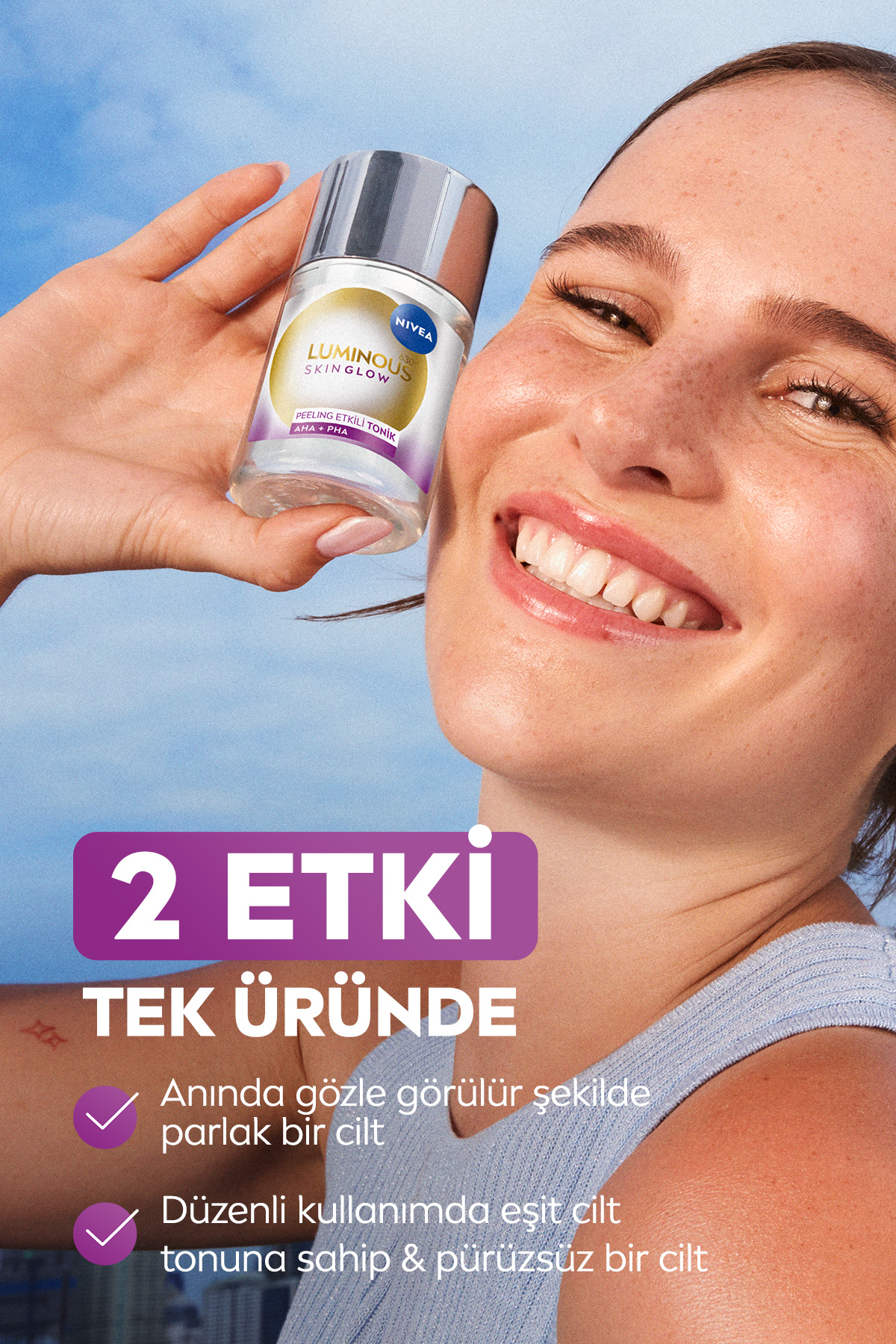 Aydınlatıcı ve Nemlendirici Cilt Bakım Seti, Serum 30ml, Tonik 100ml ve Vücut Losyonu 400ml - Görsel 8