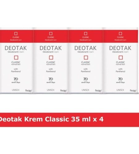 Deotak Krem Deodorant Classic x 4