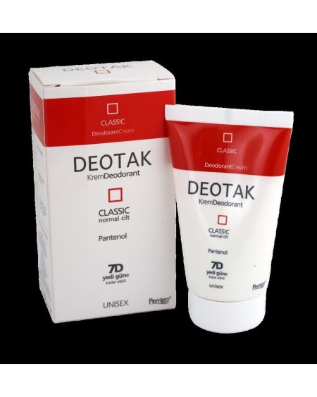 Deotak Normal Ciltler Için Klasik Krem Deodorant 35 ml