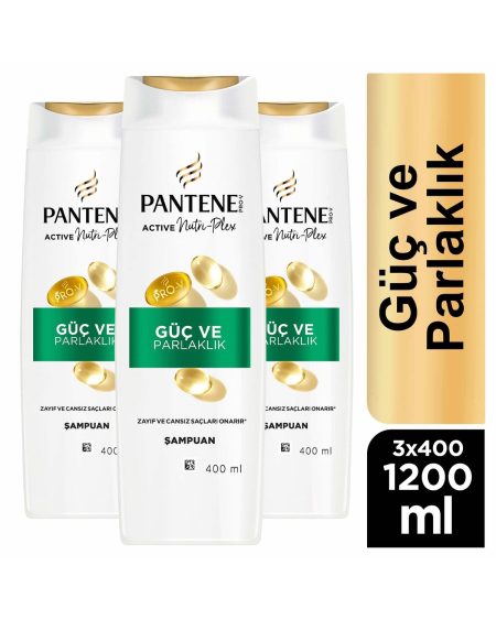 Güç ve Parlaklık Şampuan 400ml x3 Adet