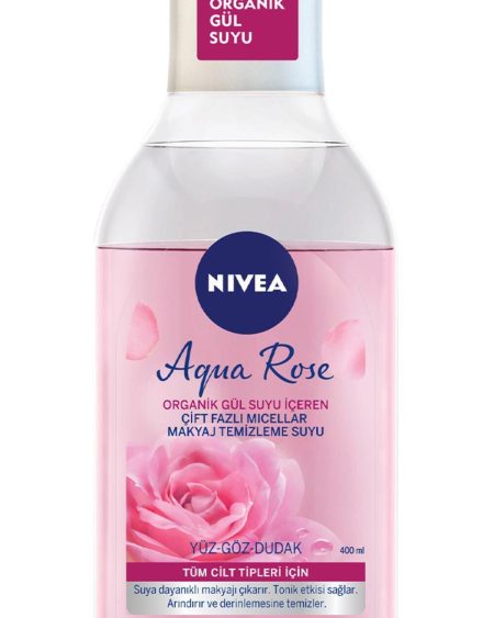 Gül Suyu Içeren Çift Fazlı Makyaj Temizleme Suyu 400ml Makyaj Seti