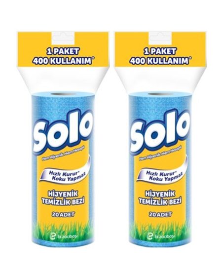 Hijyenik Temizlik Bezi 20 Adet 2li Set