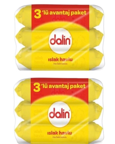 Islak Havlu Klasik 6'lı Set 336 Yaprak