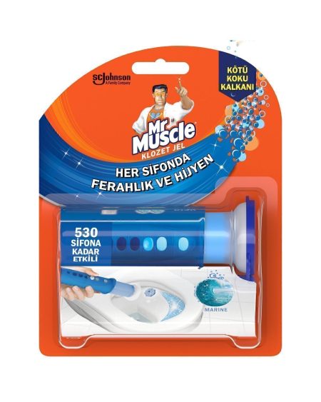 Klozet Jel Blok, Tuvalet Temizleyici, Marine, 36g