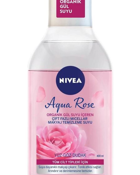 Makyaj Temizleme Suyu Micellar Gül Suyu Çift Fazlı 400 ml