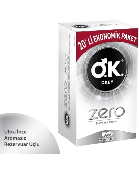 Marka: Okey Zero Ekonomik Paket Prezervatif 20 Adet Kategori: Prezervatif