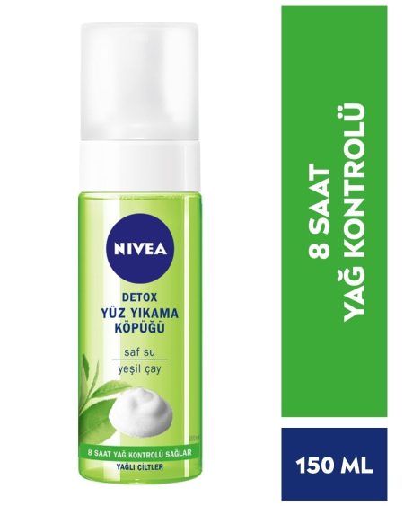 Meryemana Detox Yüz Yıkama Köpüğü Yağlı Ciltler Gözenek Arındırıcı**150 Ml