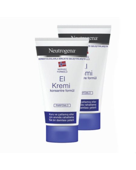 Norveç Formülü El Kremi Parfümlü 75 Ml 2’li Set