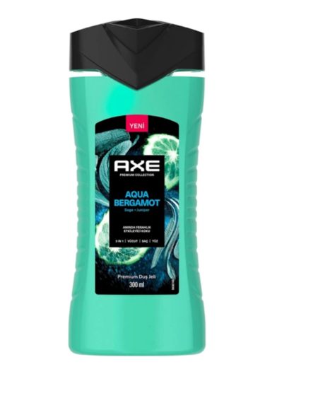 Premium Collection Duş Jeli Aqua Bergamot 3 In 1 Vücut Saç Yüz 300 ml