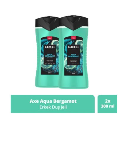 Premium Collection Duş Jeli Aqua Bergamot 3 In 1 Vücut Saç Yüz 300 ml X2