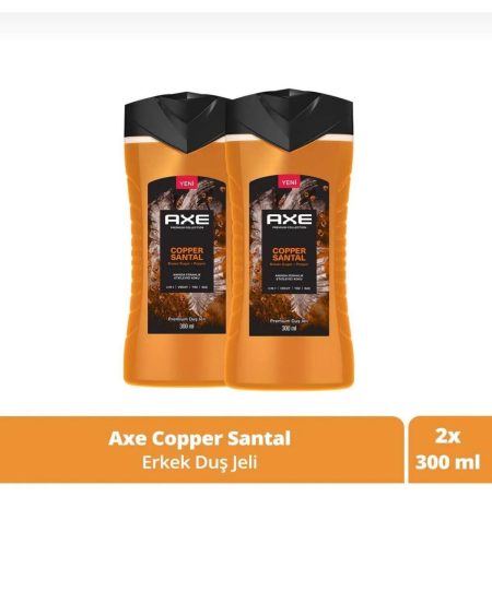 Premium Collection Duş Jeli Copper Santal 3 In 1 Vücut Saç Yüz 300 ml X2