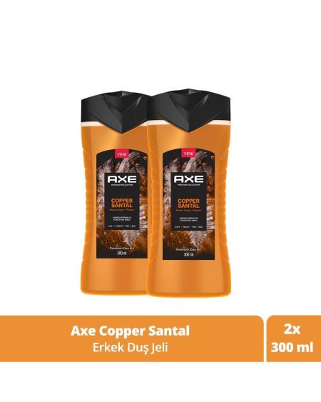 Premium Collection Duş Jeli Copper Santal 3 In 1 Vücut Saç Yüz 300 ml X2