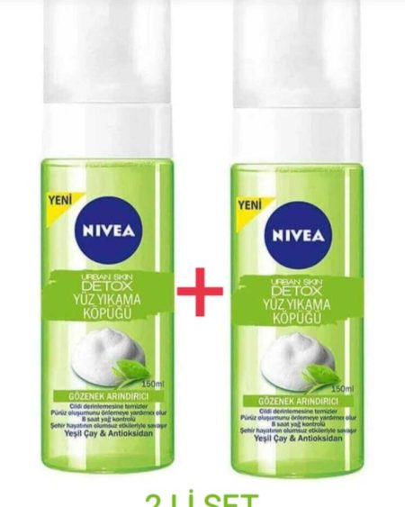 Urban Skin Detox Yüz Yıkama Köpüğü 150 Ml + 150 Ml 2Lİ SET
