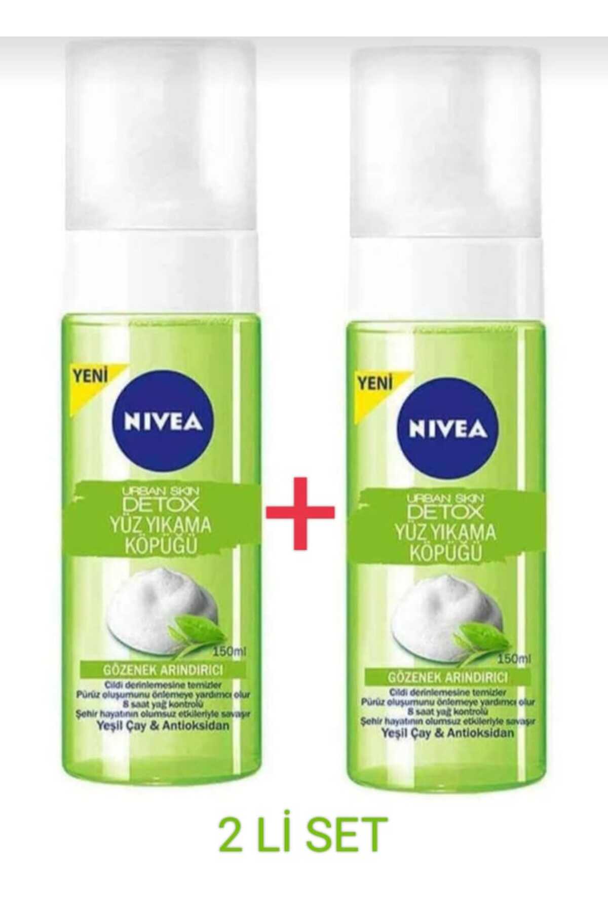 Urban Skin Detox Yüz Yıkama Köpüğü 150 Ml + 150 Ml 2Lİ SET