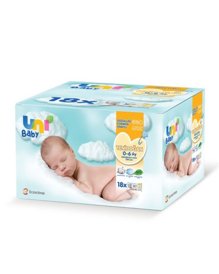 Yenidoğan Islak Mendil 18x40 Adet