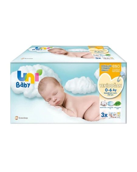 Yenidoğan Islak Mendil 3x40lı 0-6 Ay