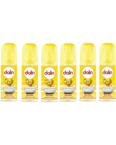 6'lı Sprey Bebek Kolonyası Bıcı Bıcı Kokusu 150 Ml