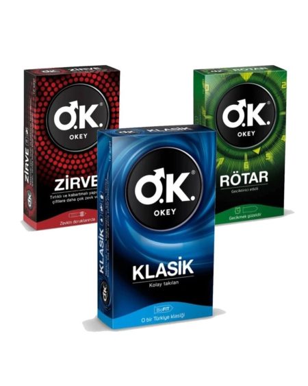 Bay Temur Tic.3 Lü Karma Okey Prezervatif