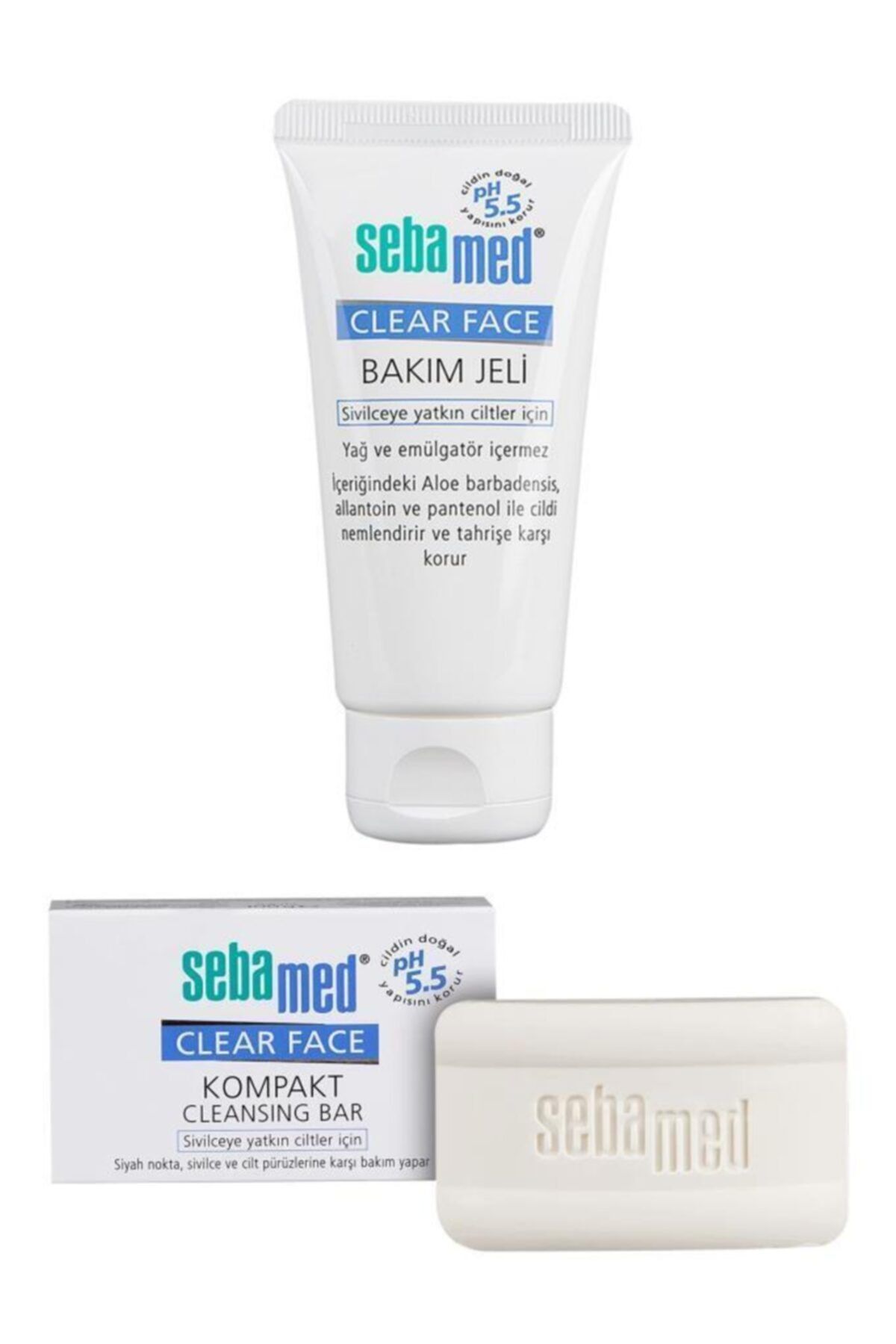 Clear Face Bakım Jeli Ve Sabun Ikili Set