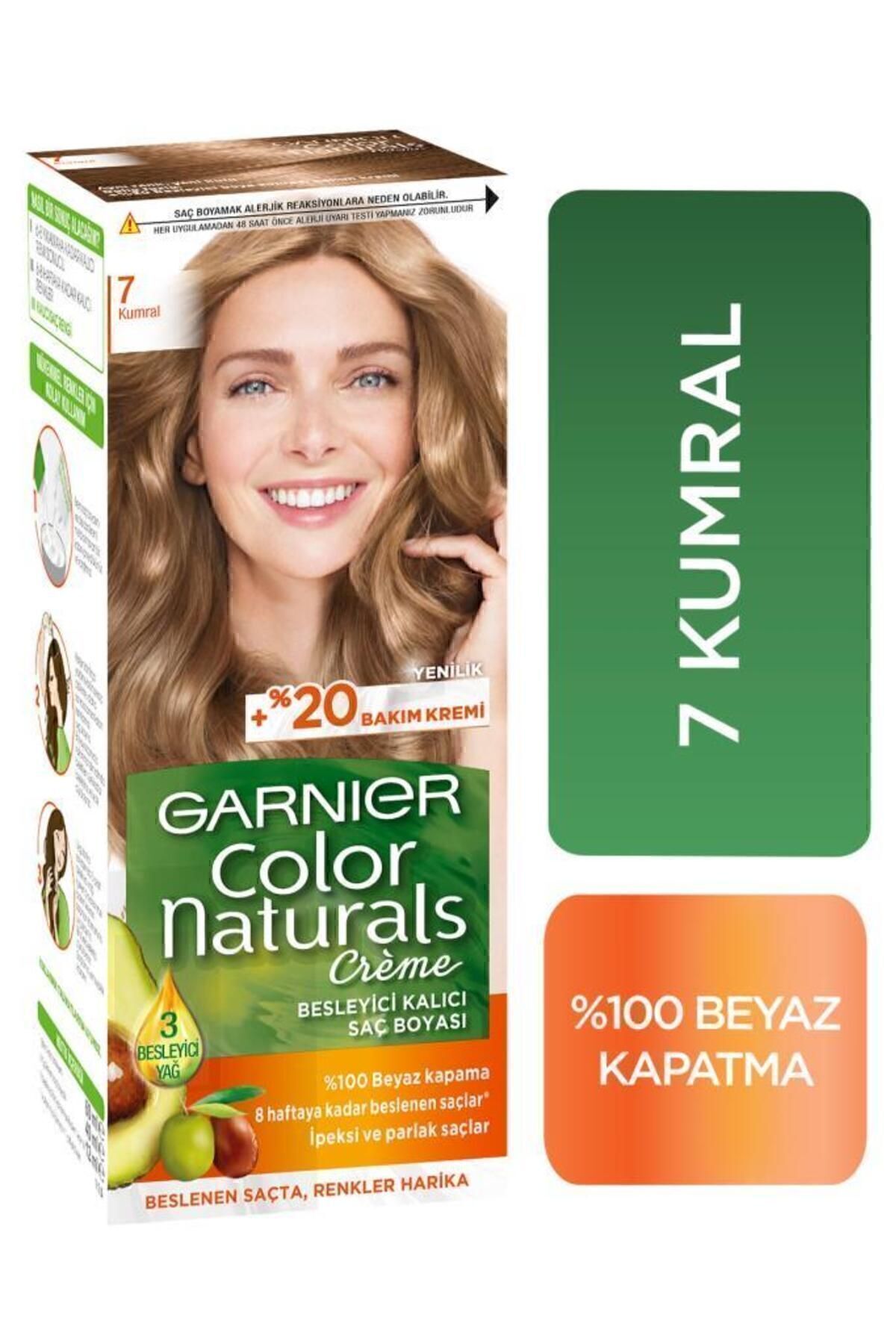 Color Naturals Saç Boyası 7 Kumral