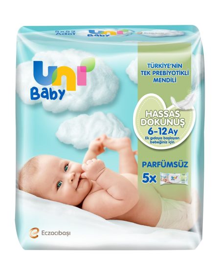 Hassas Dokunuş Islak Havlu Mendil 5li 260 Yaprak