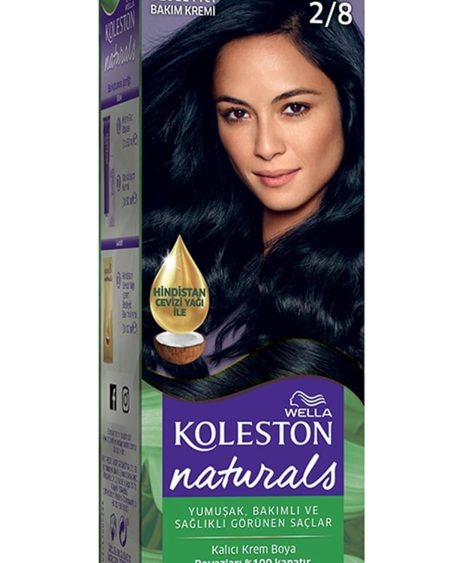 Koleston Naturals Yarı Set Boya 2/8 Böğürtlen Siyahı