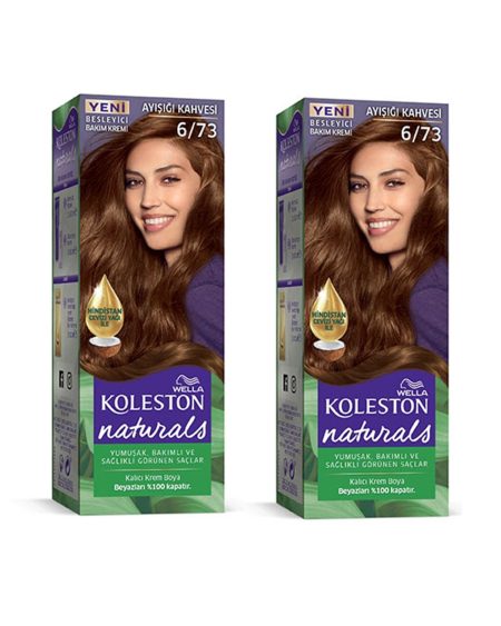 Naturals Saç Boyası Ayışığı Kahvesi 6/73 2x Paket