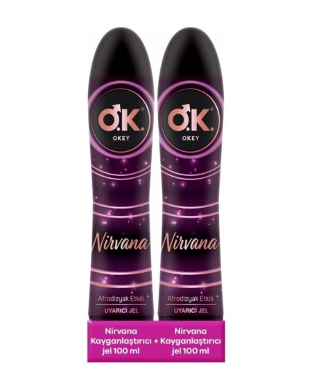 Okey Nirvana Uyarıcı Jel 2'Li Set 200 Ml